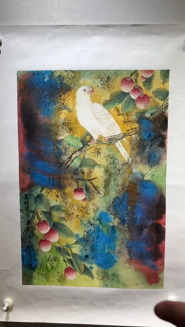 国画国画HN-1102113-张跃华央创美术馆精品定制备案作品