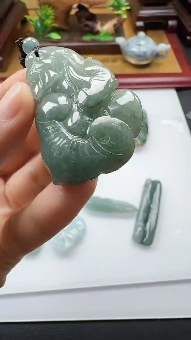 吊坠(不含链)未镶嵌翡翠1