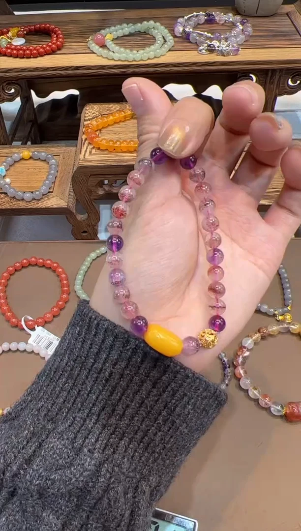 【闪购商品】水晶手串未镶嵌@@手饰