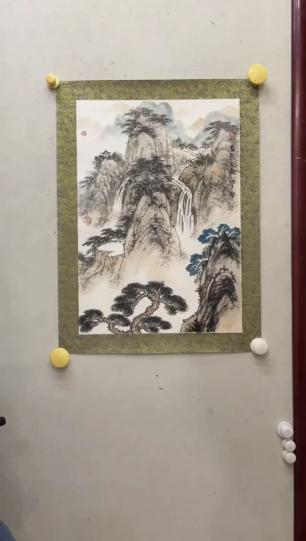 国画炳山艺术--陈学智老师作品