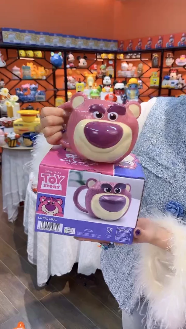 瓷片@@草莓熊陶瓷杯（礼盒）