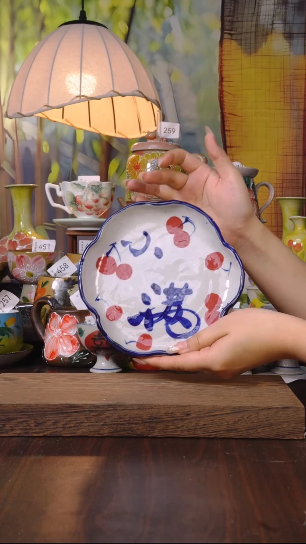 摆件泥垚手作 景德镇手工手绘器物