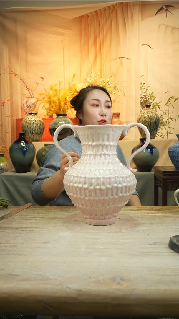高30口16陶瓷花瓶花器