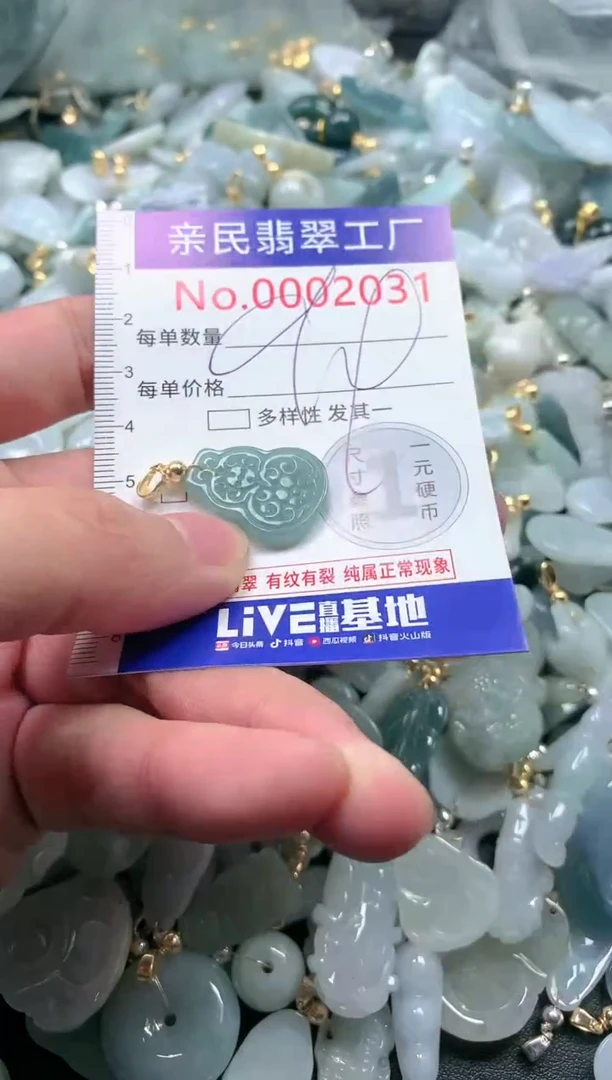 【闪购商品】翡翠吊坠(不含链)未镶嵌2031多样性发货发一件