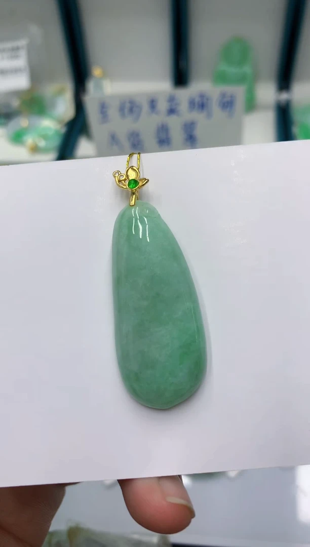 颈饰未镶嵌翡翠缅甸翡翠a货