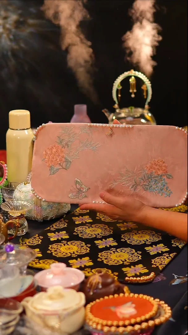 032茶席茶席40x20cm