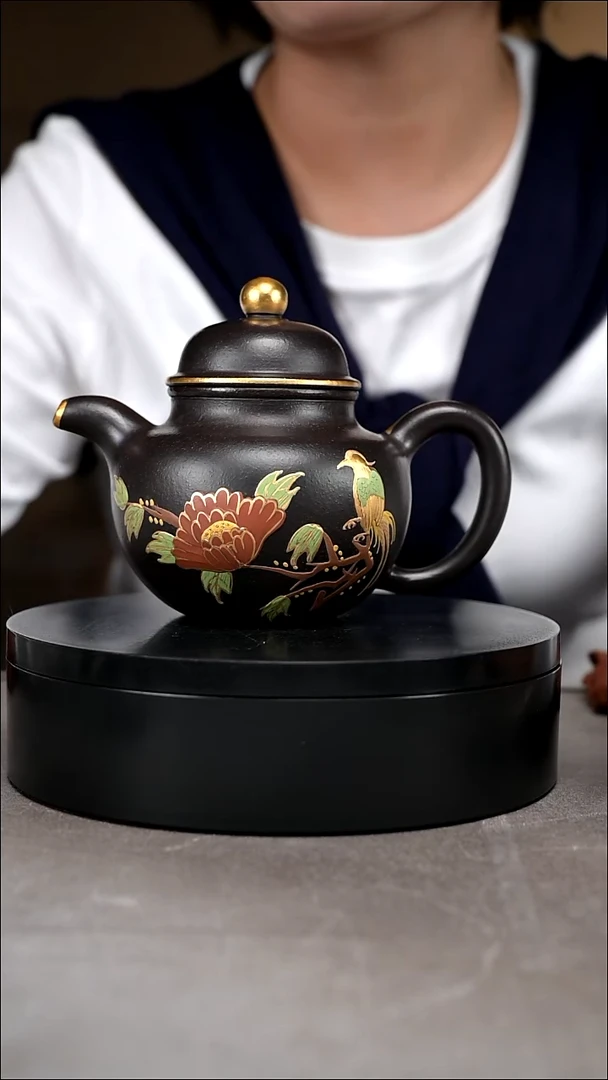 茶壶紫砂原矿紫砂容量380