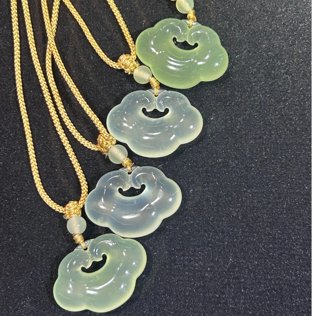 【天岫玉矿直播中心矿井大卖场】岫玉多样性发其一锁住吉祥