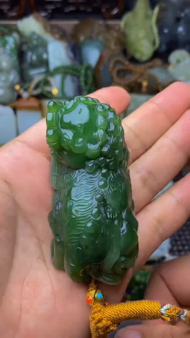 未镶嵌和田玉把件框***瘦1