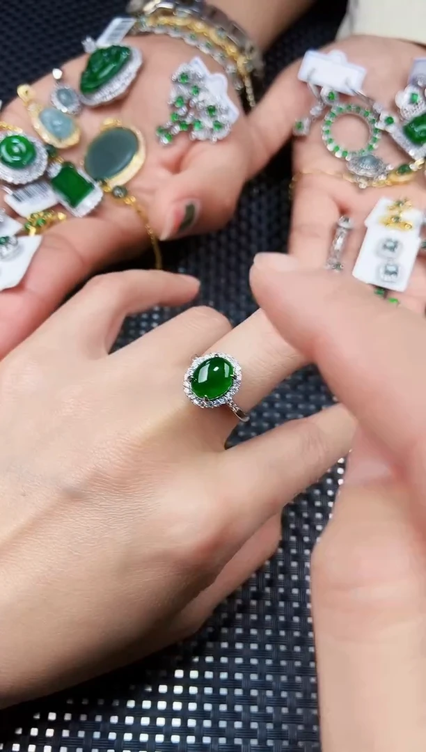 【闪购商品】翡翠戒指未镶嵌11111111