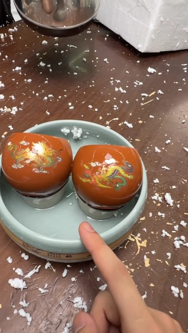 变色紫砂 对杯@@@@@@@@@@@@@@@@@@