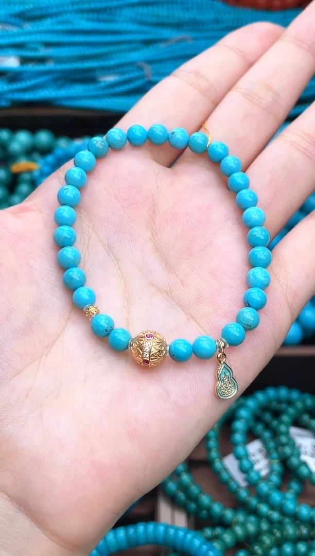 未镶嵌绿松石珠宝奇石A004