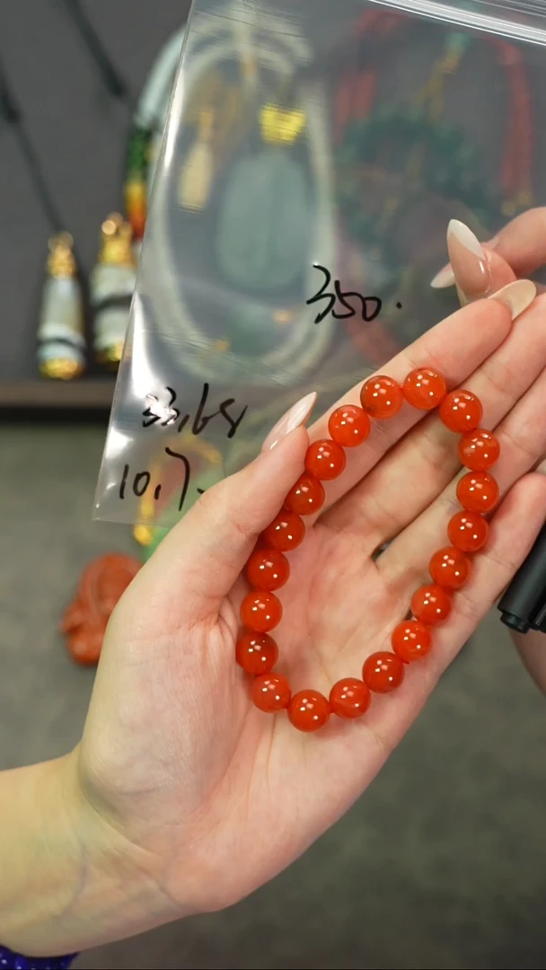 玛瑙/玉髓手串未镶嵌遇见匠心品质回血