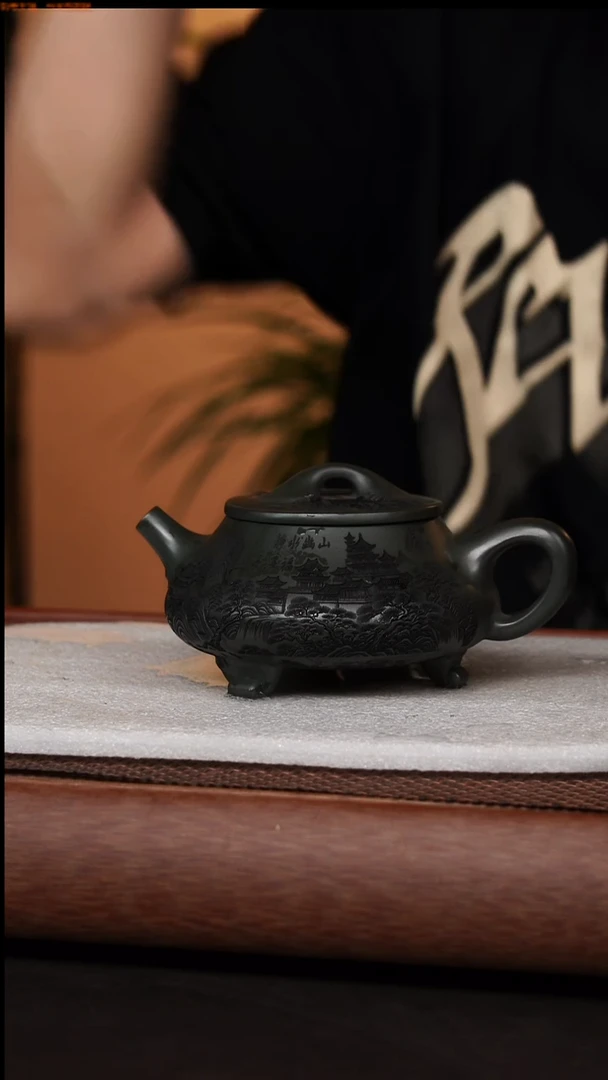 茶壶紫砂原矿紫砂壶