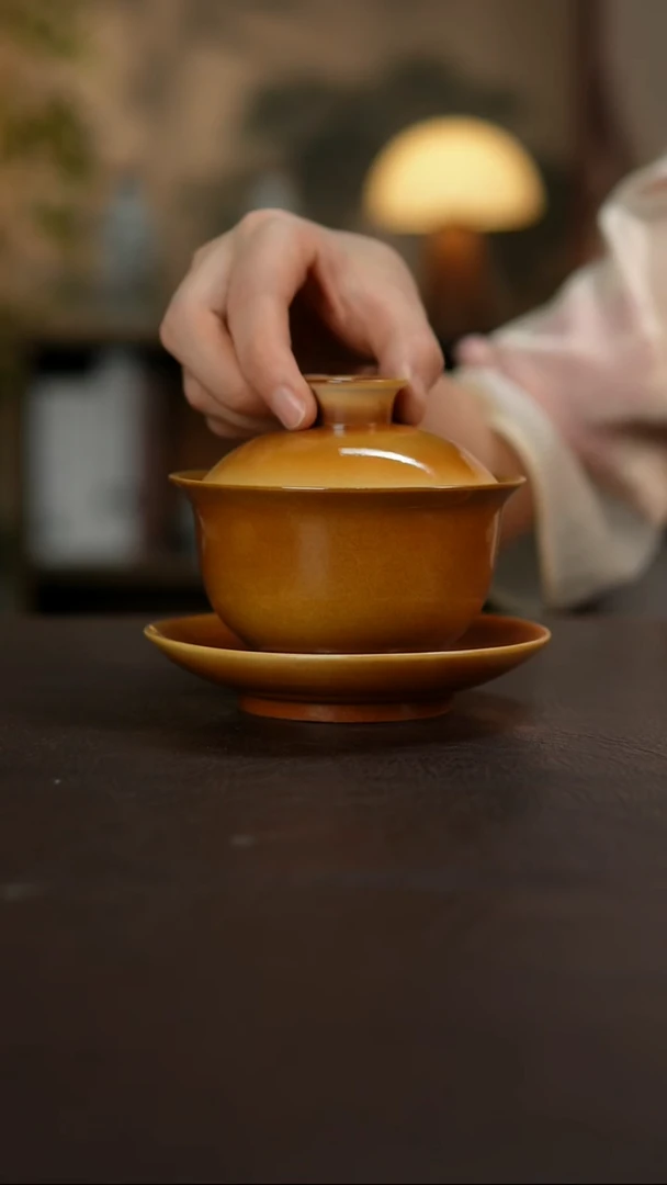 杯景德镇陶瓷杯碗柴烧多人