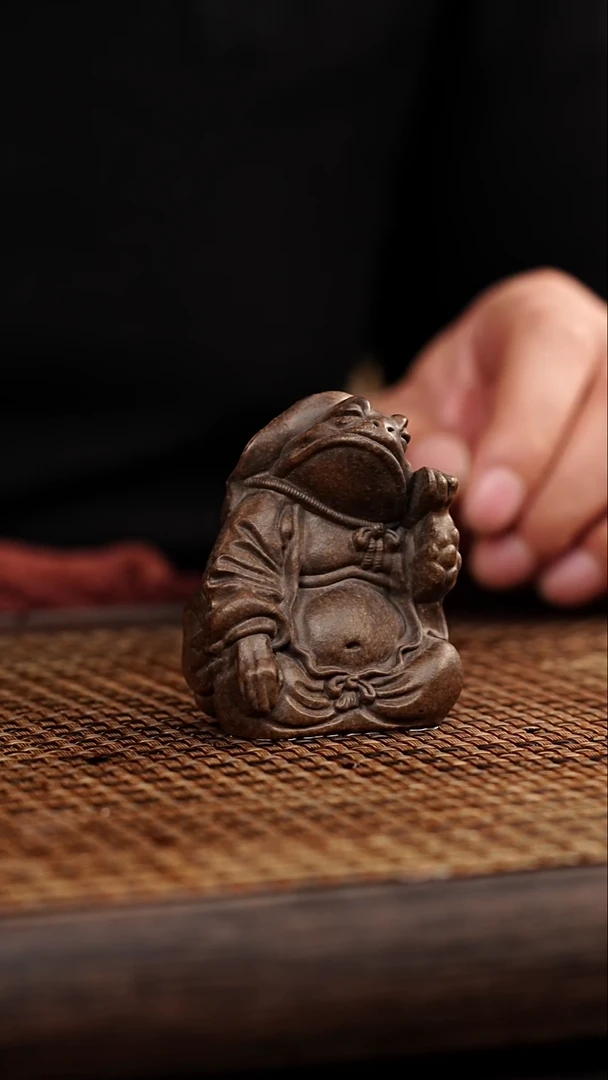 茶壶紫砂宜兴悦茗壶紫砂  茶宠