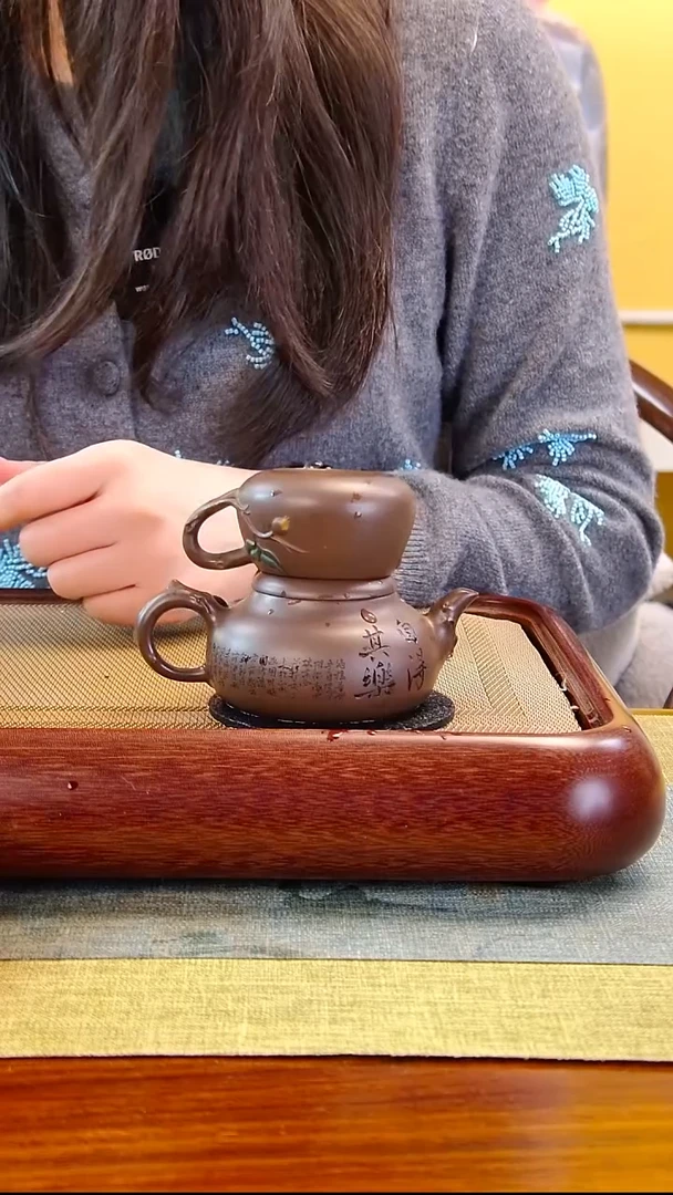 茶壶紫砂徐记福康 原矿紫砂 6