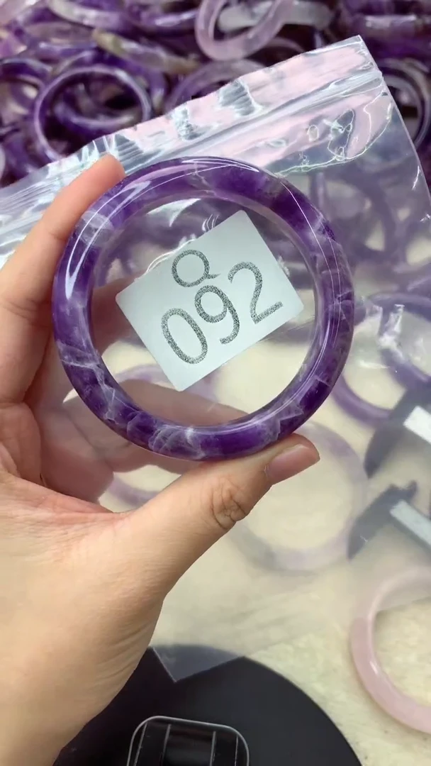 未镶嵌手镯水晶Q092-55