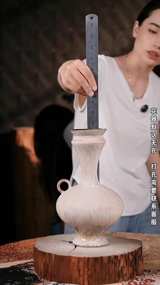 摆件景德镇花器摆件8*29