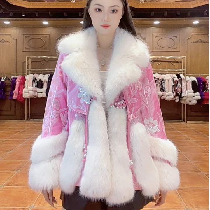 【牙牙推荐】上新轻奢时尚百搭毛毛外套1560123