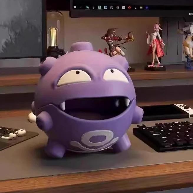 宝可梦精灵卡通瓦斯弹香炉蚊香盘托摆件创意檀香收纳盒子潮玩手办