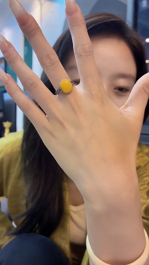 无925银桑**姆索南措姆设计款戒指
