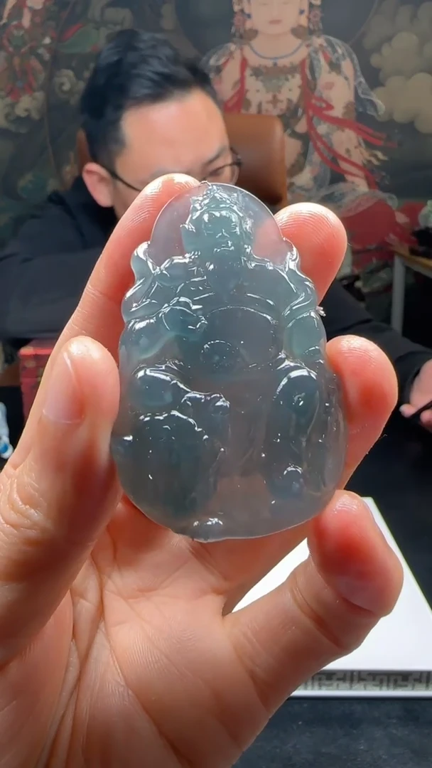 【闪购商品】定制翡翠未镶嵌L-@@QJXC11877