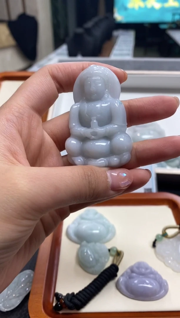 翡翠未镶嵌项链415天然缅甸A货翡翠