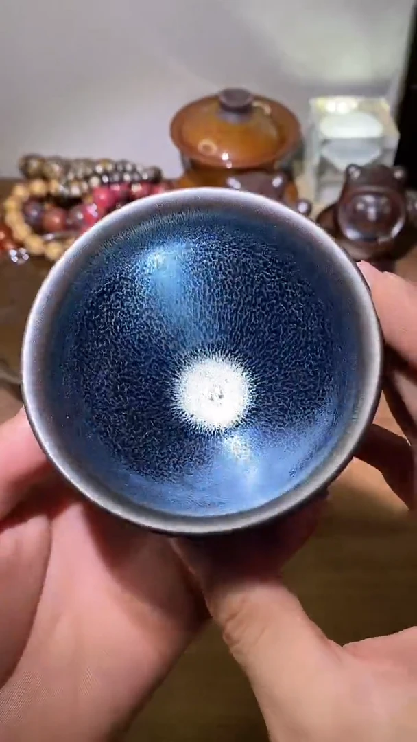 茶盏建阳建盏茶杯一只