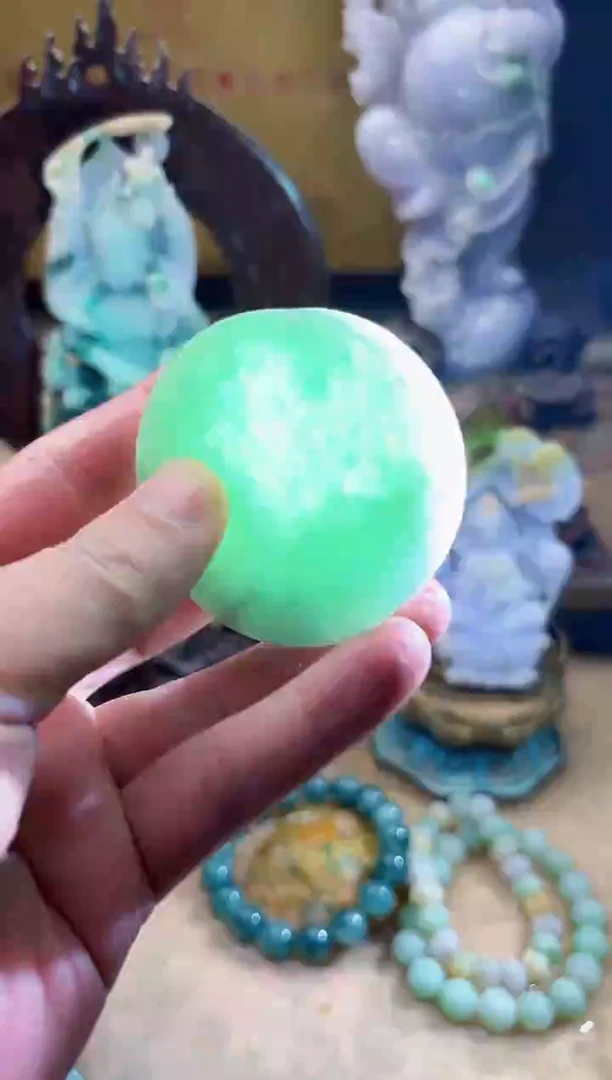 未镶嵌挂件翡翠A货张麦9825