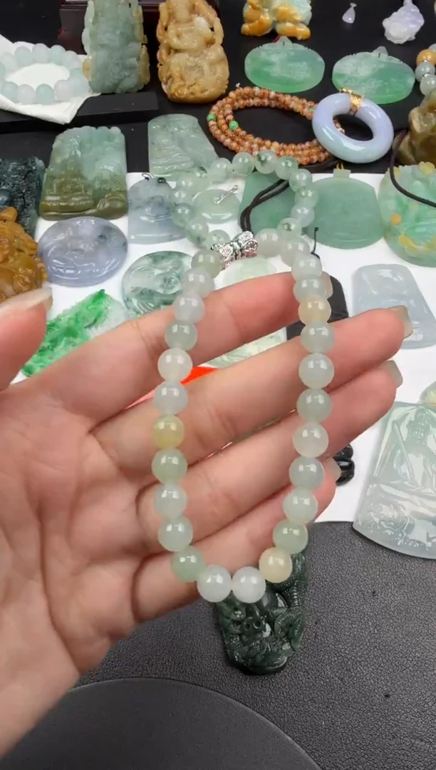 未镶嵌手串翡翠翡翠饰品-227