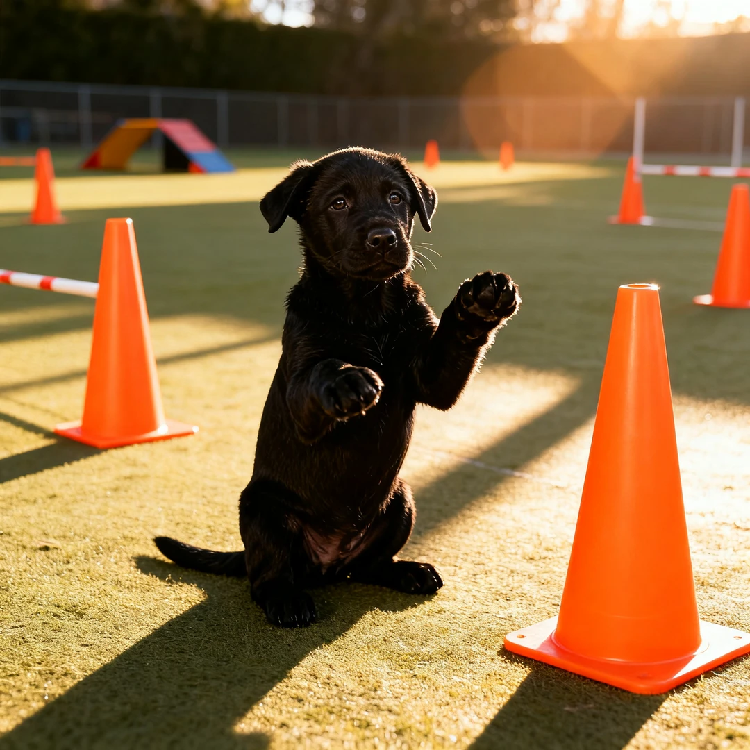 拉布拉多幼犬大型骨架宠物活物幼崽工作犬家养伴侣犬好养短毛看