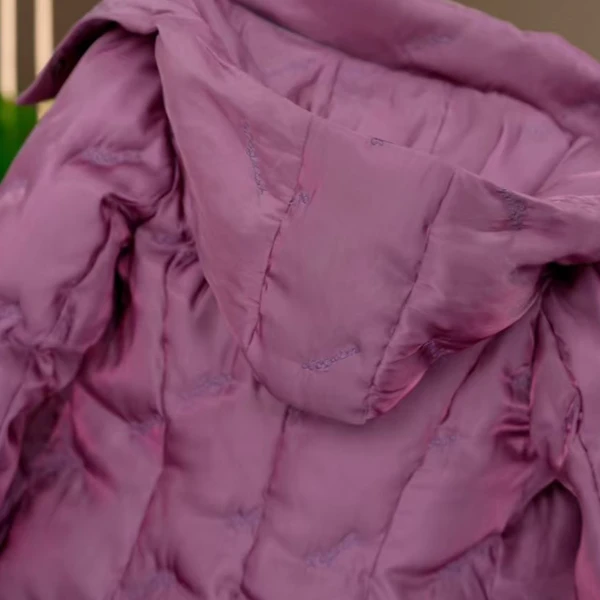 [缺货]2025杭州原版正品保暖气质韵味减龄修身羽绒服E-099-MMQSD