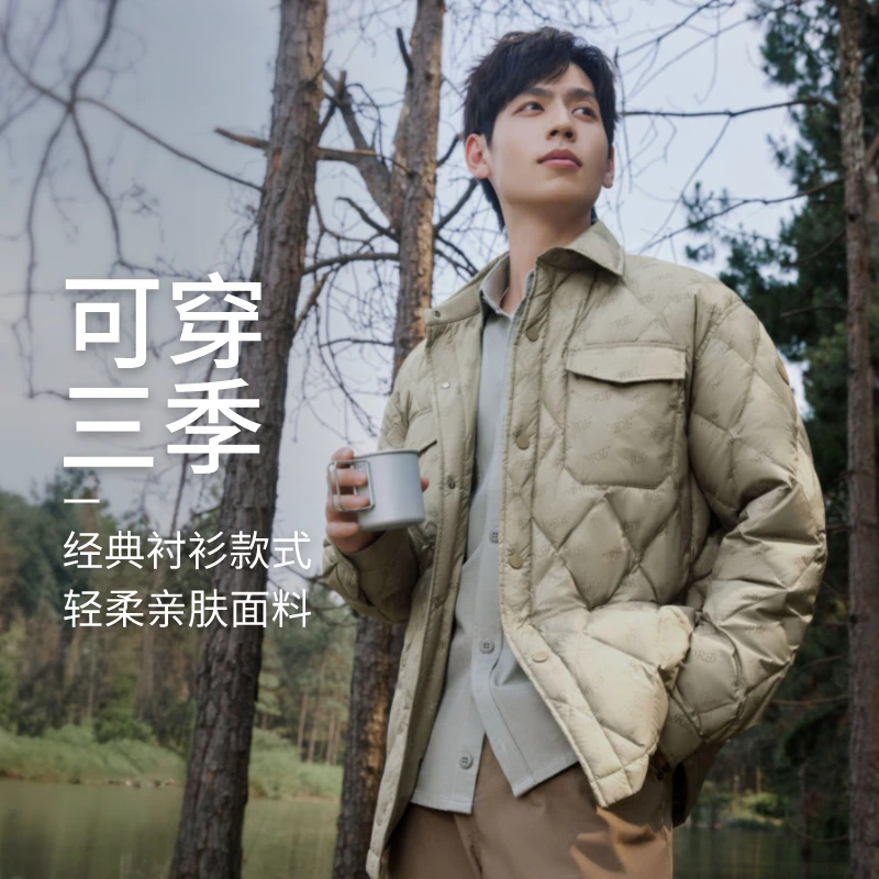 波司登【商城同款爆款】秋冬户外保暖宽松舒适工装男士羽绒服5307