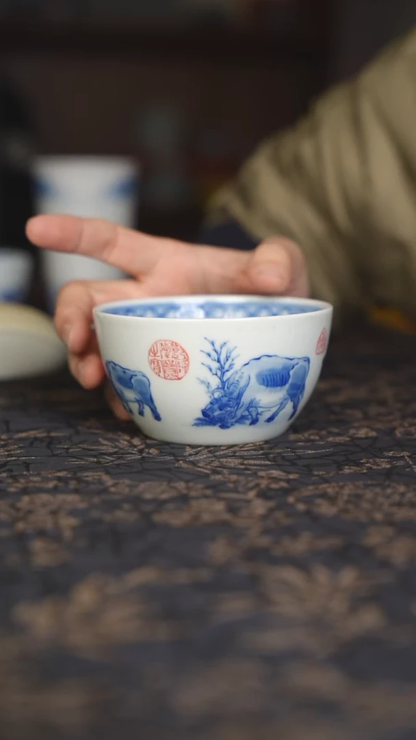 摆件瓷景德镇精品陶瓷茶器