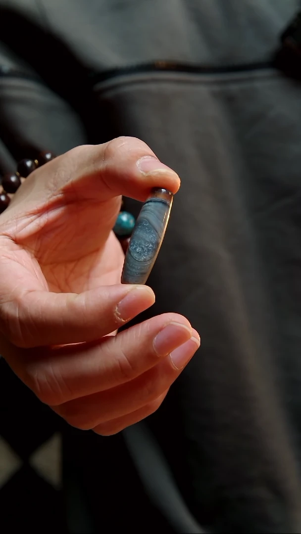 其他紫**灵新缠丝玛瑙单珠