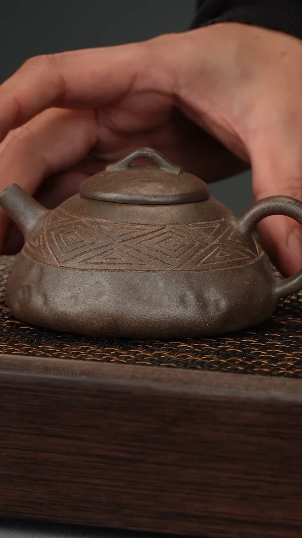 【闪购商品】盘筑石瓢壶（615号）