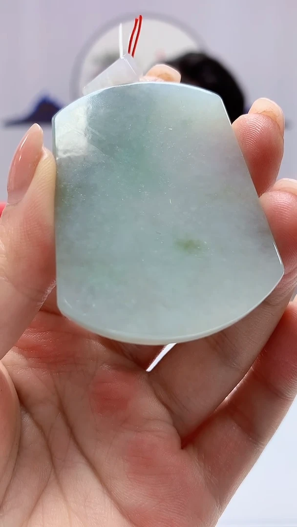 【闪购商品】定制翡翠未镶嵌5060ms-毛货挂件283