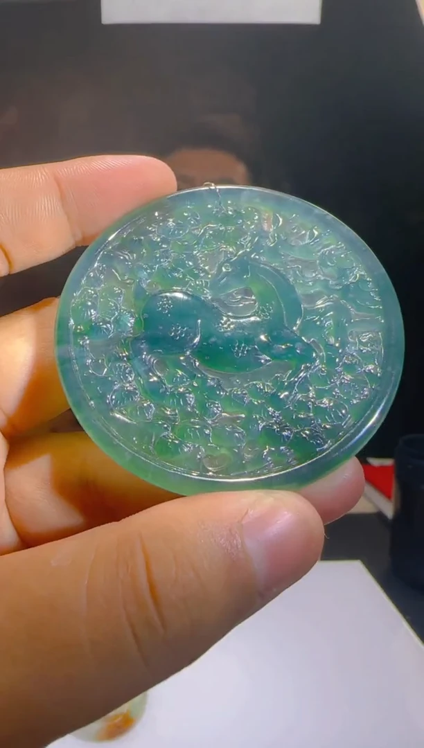 定制翡翠未镶嵌L-@@QJBD601035