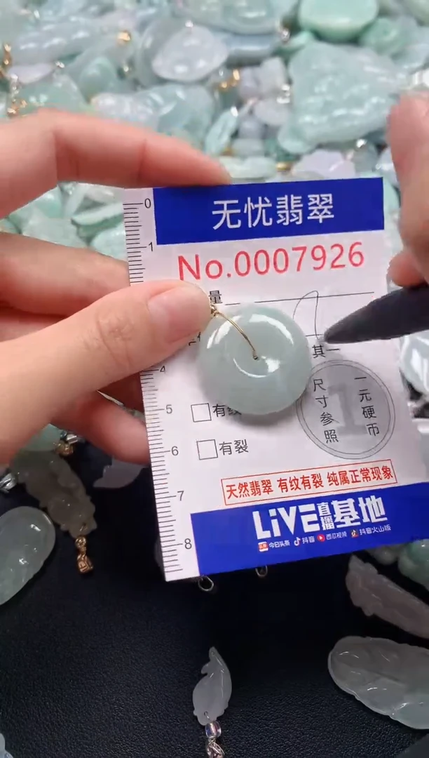 颈饰未镶嵌翡翠7926