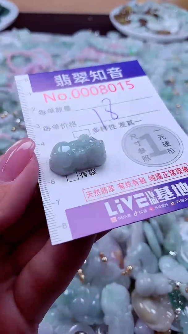颈饰未镶嵌翡翠8015