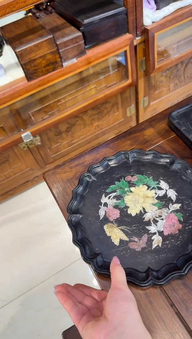 木木头款牡丹花开圆盘88.8888