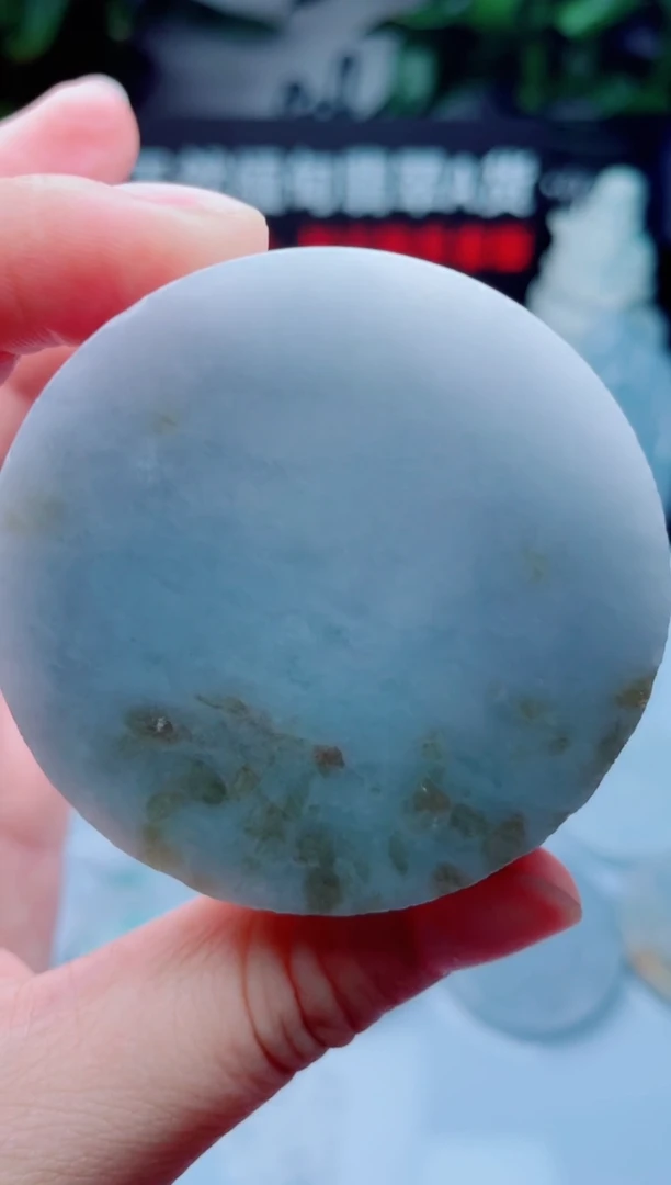 翡翠未镶嵌颈饰华3823