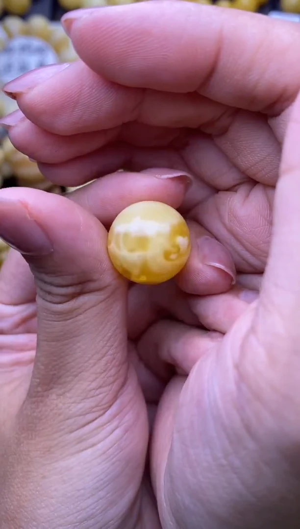 裸石琥珀未镶嵌17mm+大小姐珠宝107