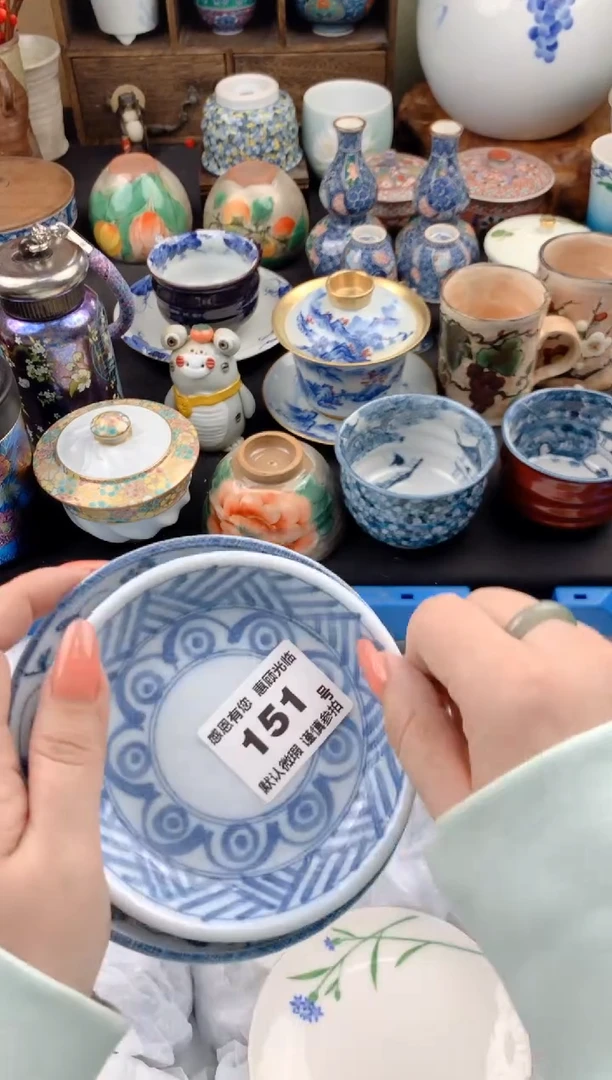 【闪购商品】瓷片151号九姑娘工艺品瓷器