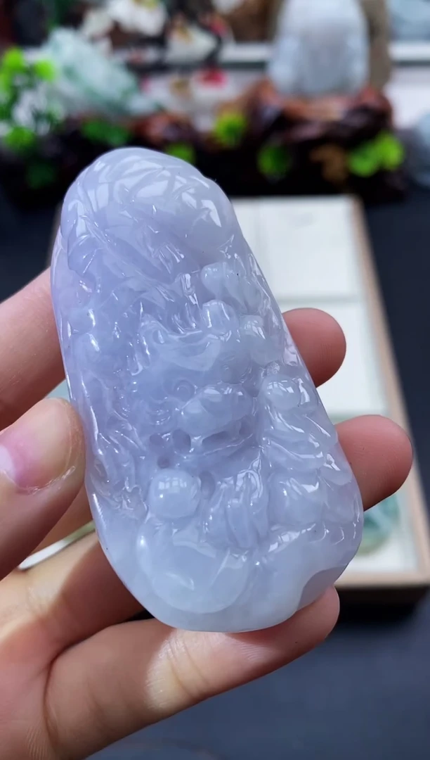 颈饰未镶嵌翡翠天然缅甸A货翡翠