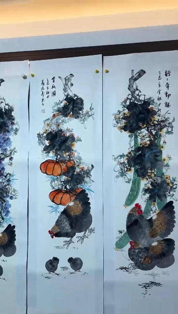 国画董鸿洲先生作品