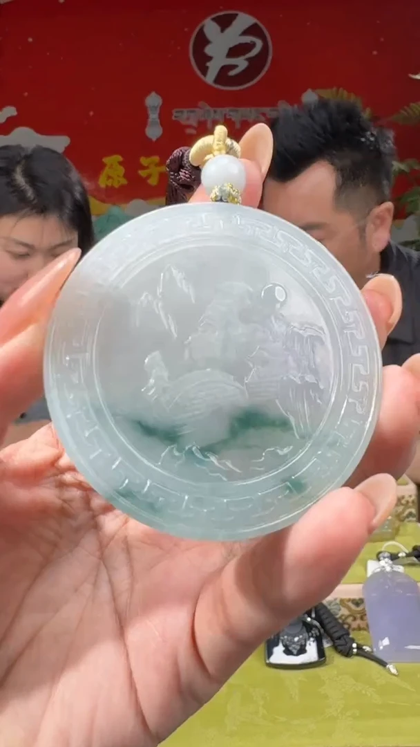 【闪购商品】翡翠颈饰未镶嵌029  /天然a货翡翠