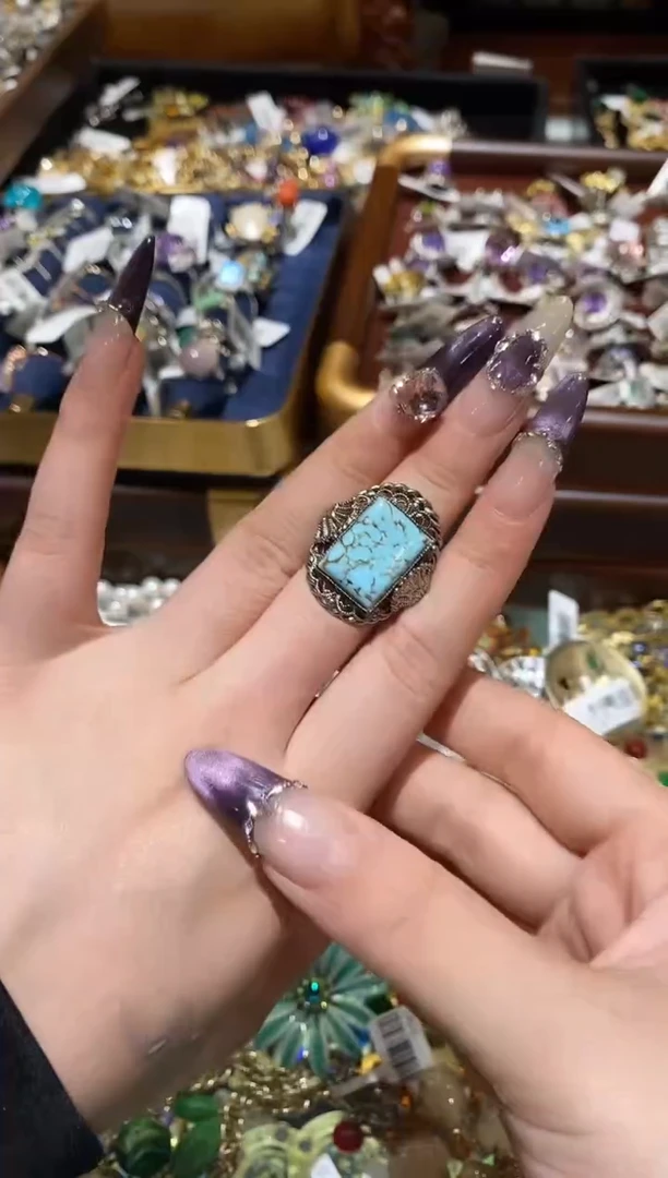 琉璃铜合金楚楚珠宝中古甄选不退换