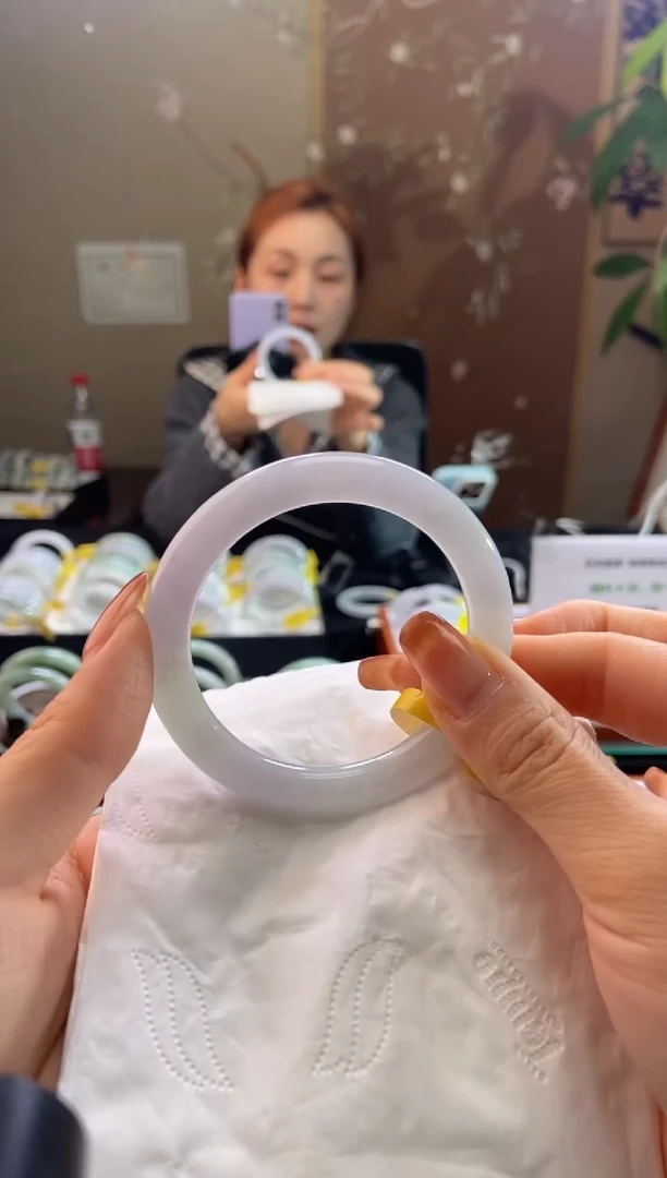 未镶嵌手镯翡翠52.7圈口t